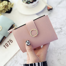Load image into Gallery viewer, Women Wallets Small Fashion Brand Leather Purse Women Ladies Card Bag For Women 2019 Clutch Women Female Purse Money Clip Wallet