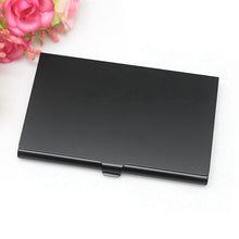 Load image into Gallery viewer, Creative Casual Business Card Case Stainless Steel Aluminum Holder Metal Box Cover Credit Men Business Card Holder Metal Wallet