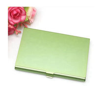 Load image into Gallery viewer, Creative Casual Business Card Case Stainless Steel Aluminum Holder Metal Box Cover Credit Men Business Card Holder Metal Wallet