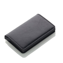 Load image into Gallery viewer, Men Credit Card Holders Business ID Card Case Fashion Automatic RFID Card Holder Aluminium Bank Card Wallets