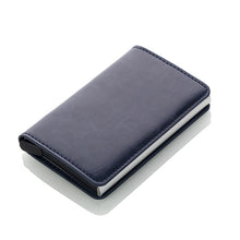 Load image into Gallery viewer, Men Credit Card Holders Business ID Card Case Fashion Automatic RFID Card Holder Aluminium Bank Card Wallets