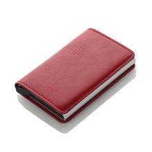 Load image into Gallery viewer, Men Credit Card Holders Business ID Card Case Fashion Automatic RFID Card Holder Aluminium Bank Card Wallets