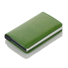 Load image into Gallery viewer, Men Credit Card Holders Business ID Card Case Fashion Automatic RFID Card Holder Aluminium Bank Card Wallets