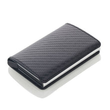 Load image into Gallery viewer, Men Credit Card Holders Business ID Card Case Fashion Automatic RFID Card Holder Aluminium Bank Card Wallets